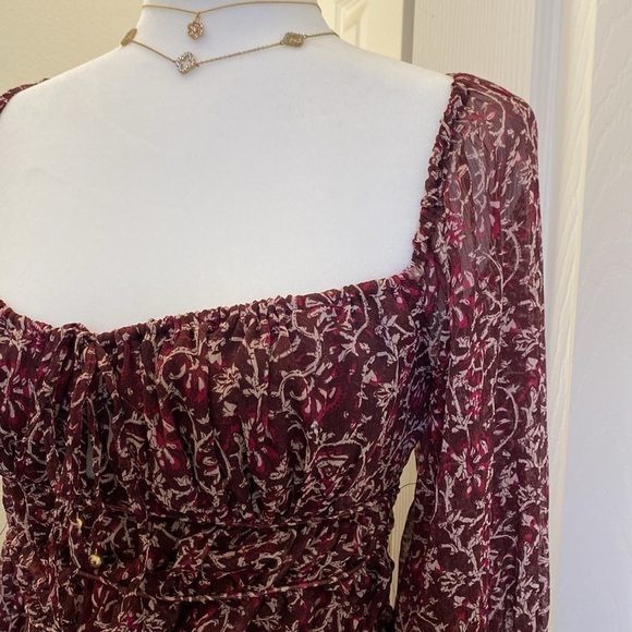 BNWT Stunning!! Free People Floral Midi Dress - Picture 10 of 10